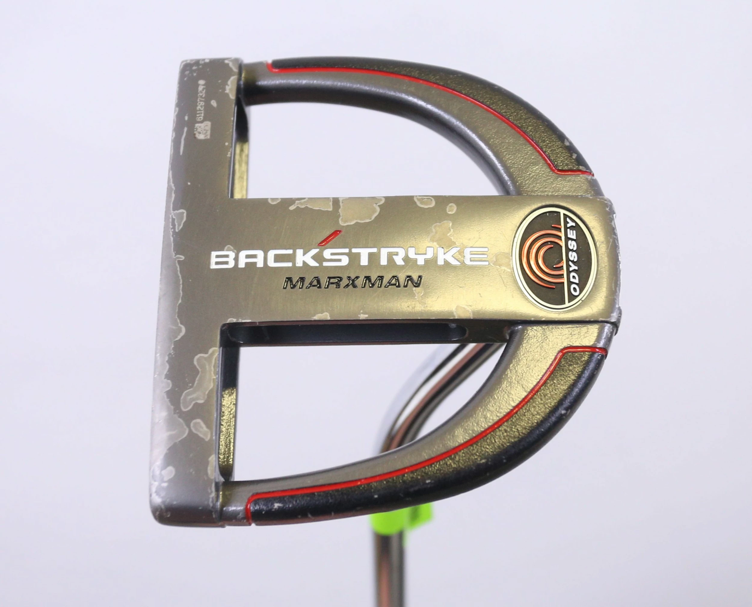 Odyssey Backstryke Marxman Putter RH 32 In Steel Shaft Mallet
