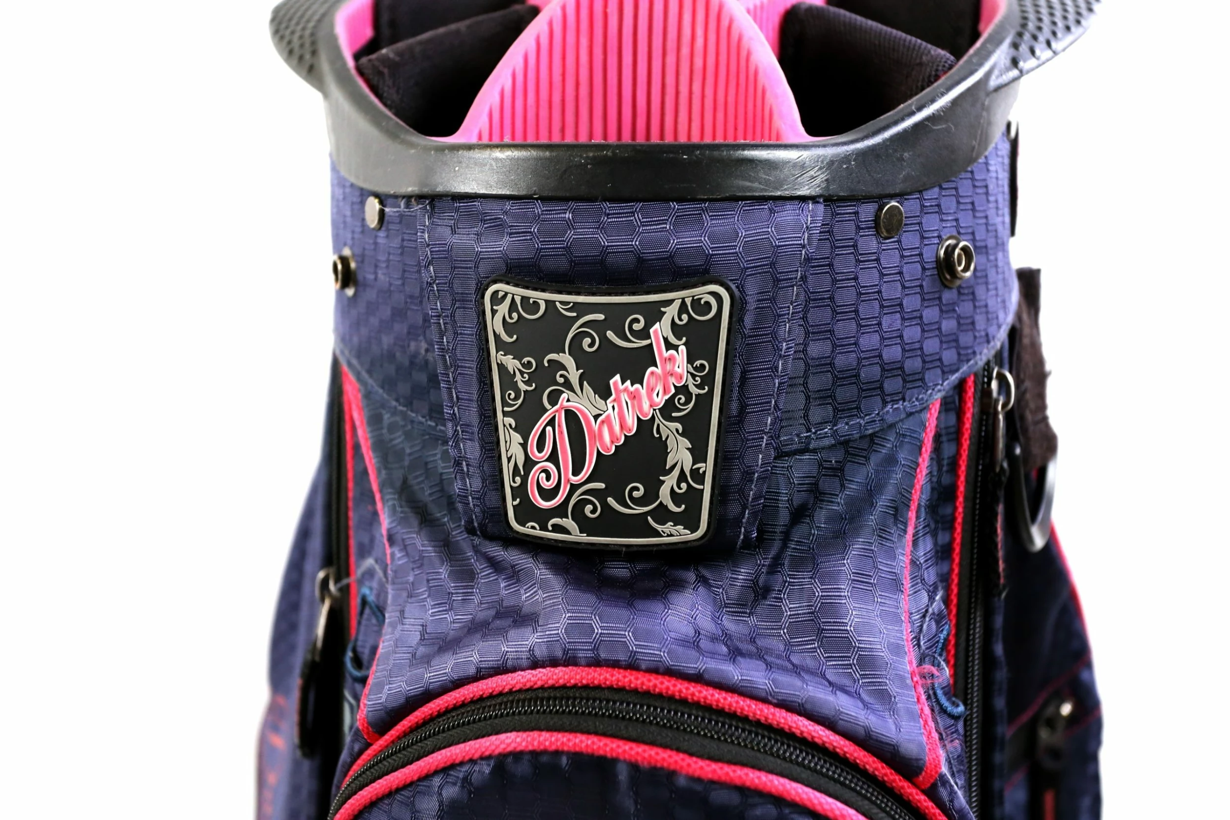 Datrek Blue/Pink CB Lite Cart Bag 14-Dividers 7-Pockets Shoulder Strap - Image 8