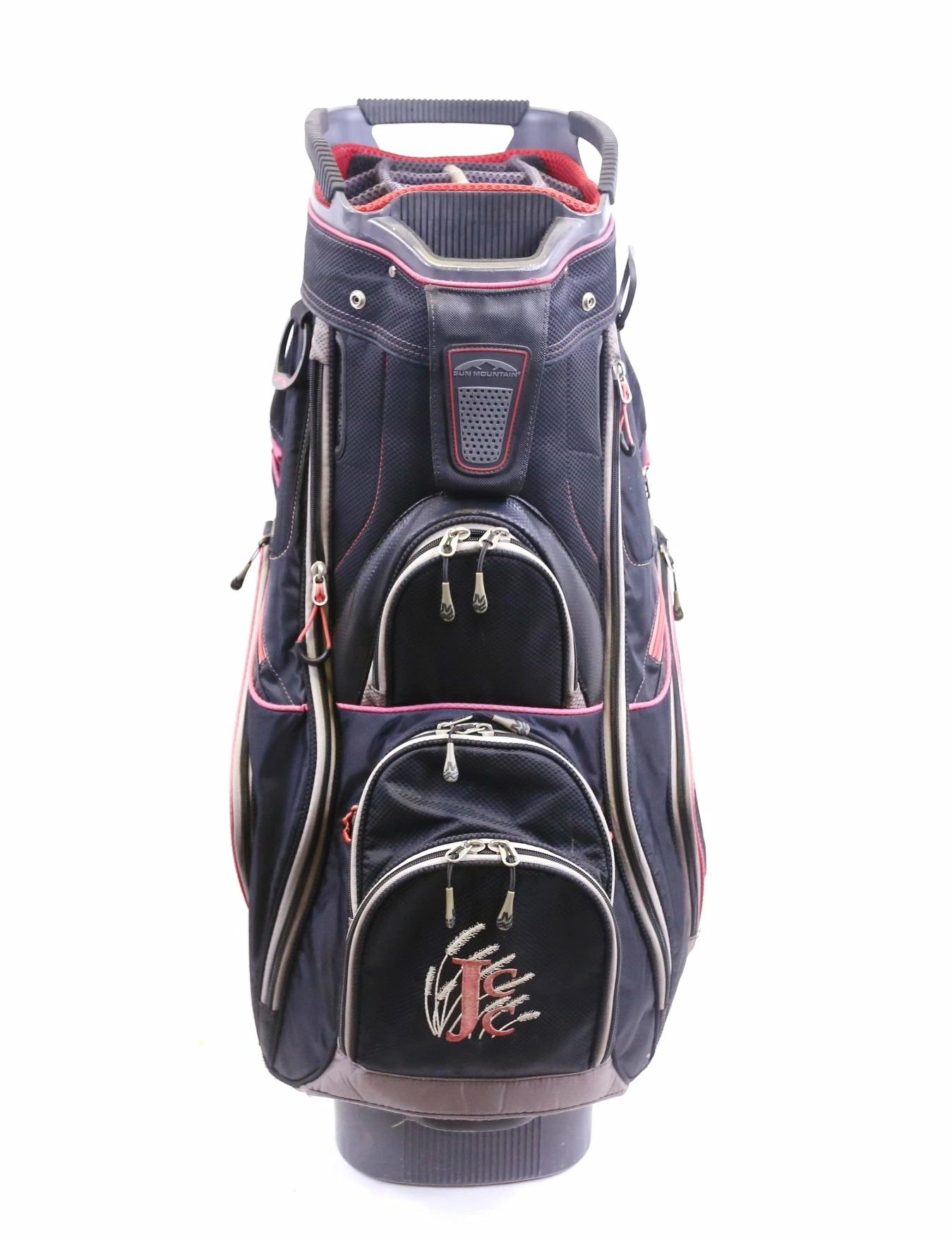 Sun Mountain Red & Black Cart Golf Bag 14 Way Divider - Image 2