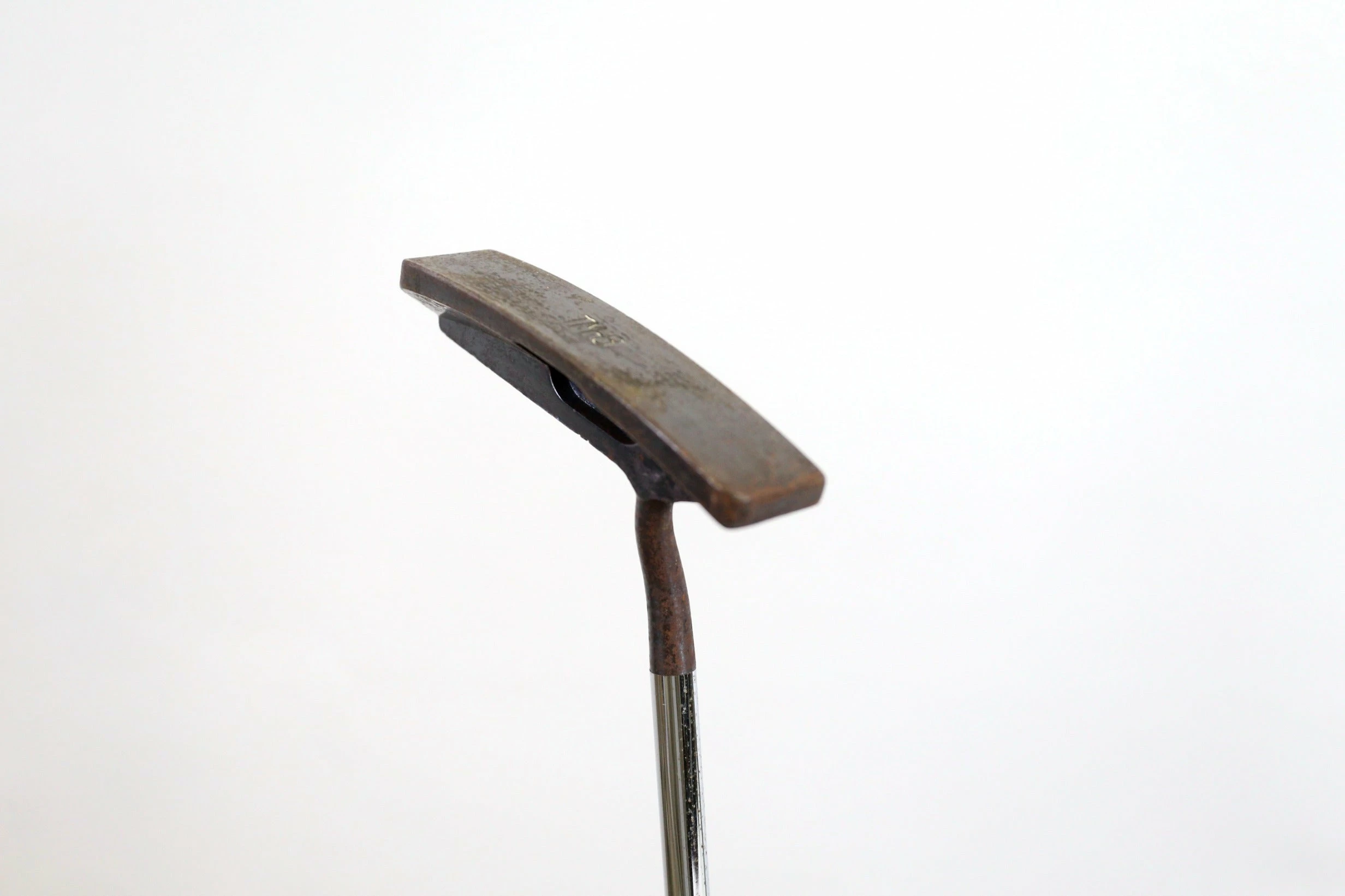 MaxFli Tad Moore TM-8 Putter RH 34 In Steel Shaft Crown Jumbo Pistol Grip - Image 2