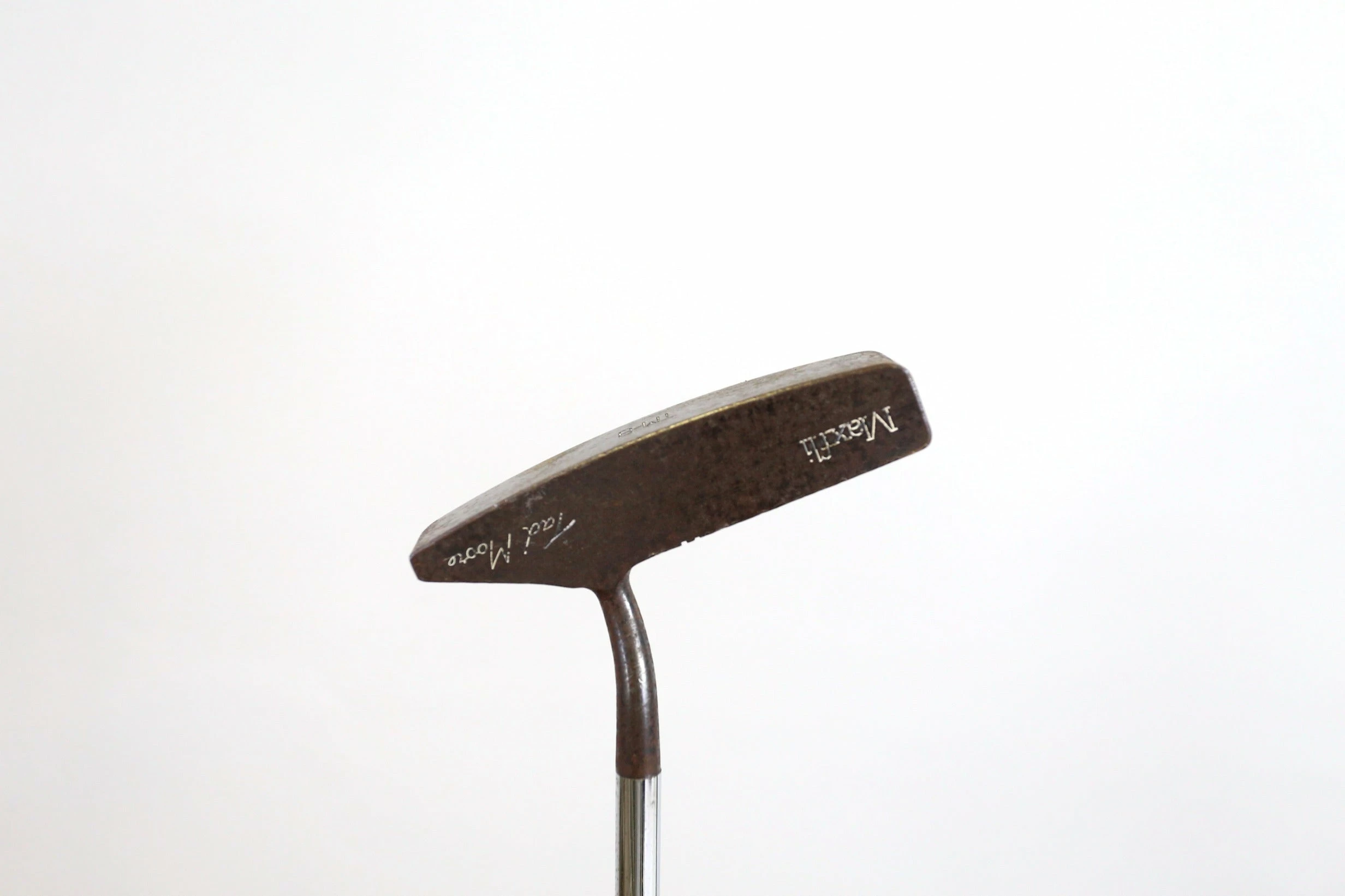 MaxFli Tad Moore TM-8 Putter RH 34 In Steel Shaft Crown Jumbo Pistol Grip - Image 6