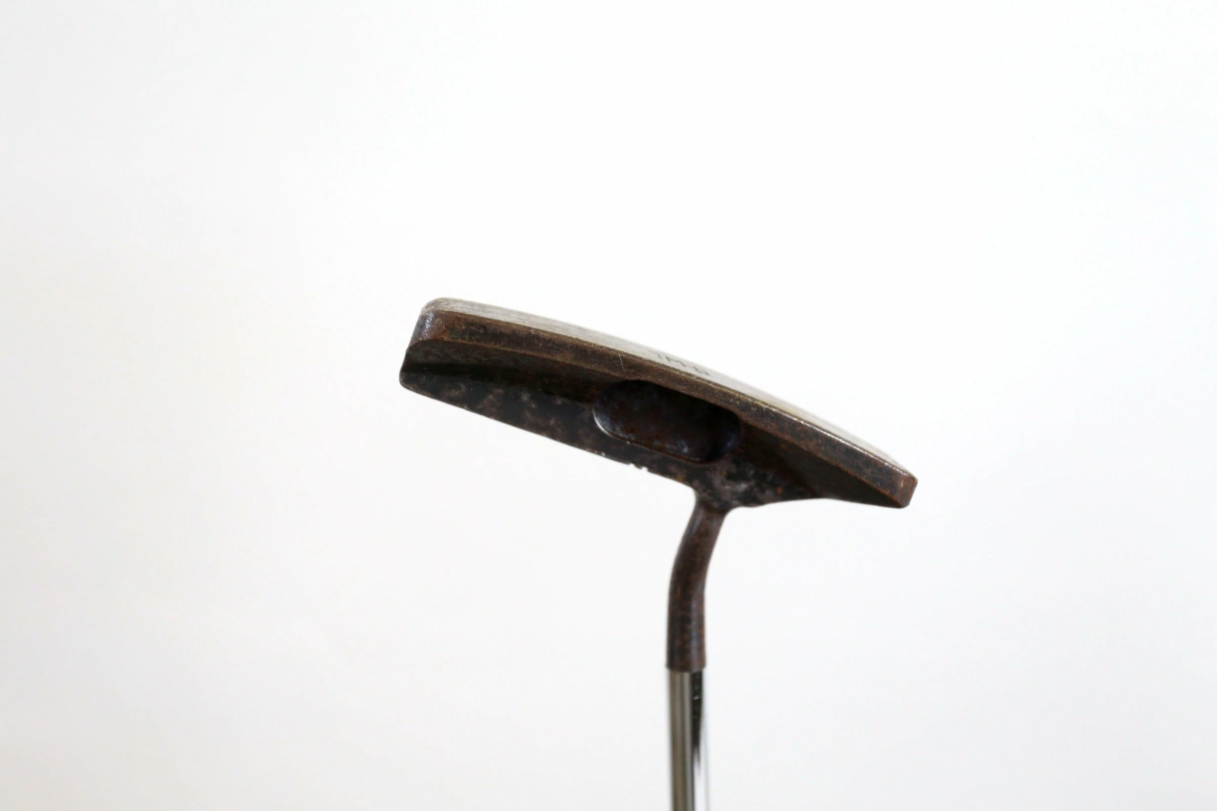 MaxFli Tad Moore TM-8 Putter RH 34 In Steel Shaft Crown Jumbo Pistol Grip - Image 3