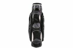 Paragon Black/Grey Cart Bag 14-Dividers 7-Pockets Shoulder Strap